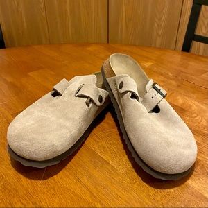 Birkenstock Suede Mules/Clogs